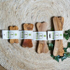 Olijfhout kauwen hond